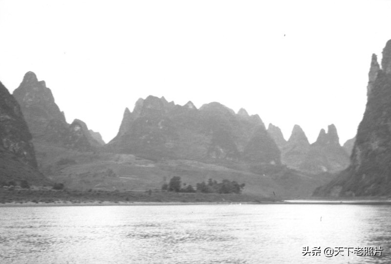 1930年广西漓江风光照 90年前的大美漓江神采重现