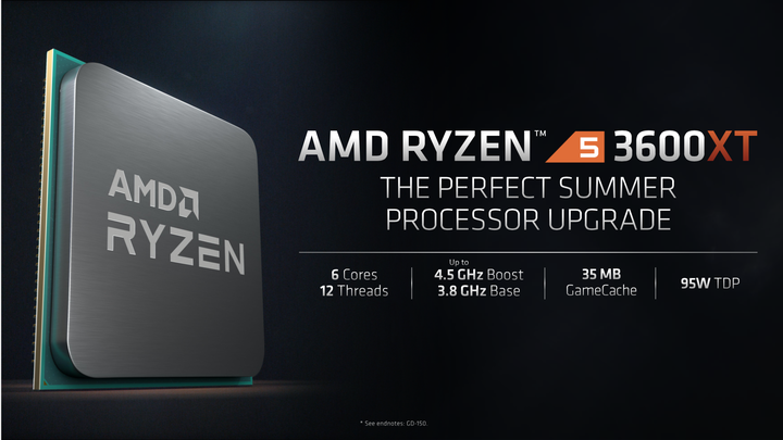 AMD Ryzen 5 3600XT处理器开箱实测，超越官方规格4.7G超频表现