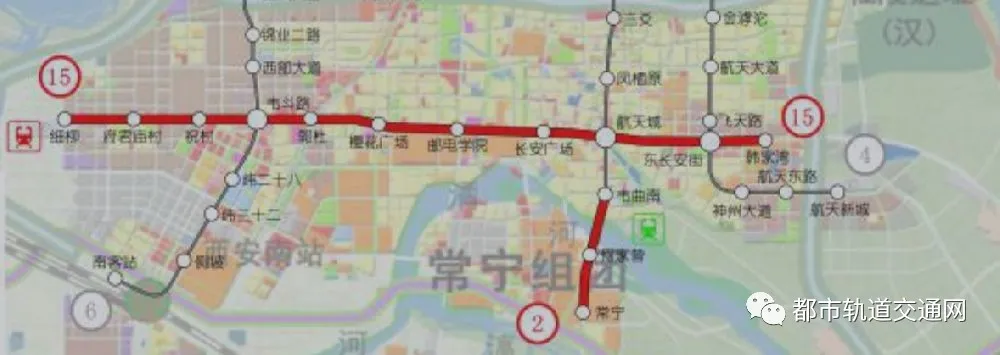 163亿！西安市地铁15号线一期工程施工总承包招标