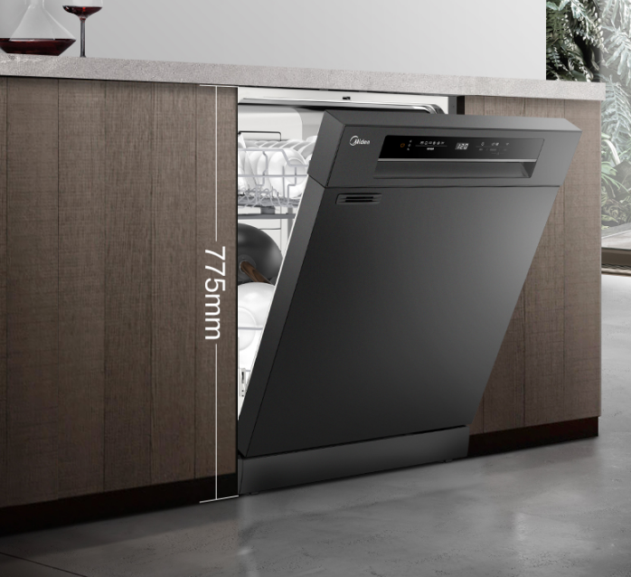 光触媒净味-美的中式灭菌洗碗机RX50助你打造品质厨房