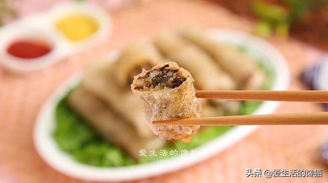 想吃春捲不用買，在家做，皮薄餡多，超酥脆，照著做零失敗
