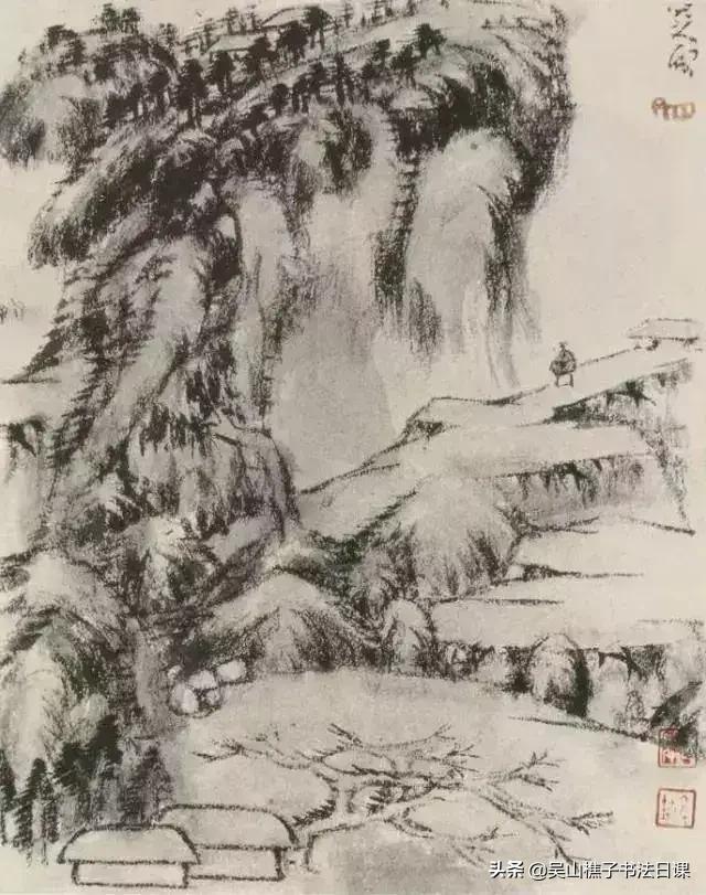 八大山人山水画