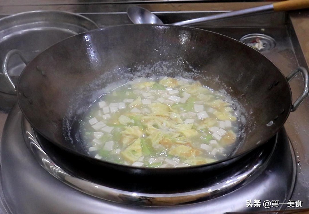 图片[9]-【丝瓜豆腐汤】做法步骤图 厨师长炖成滋补汤 清香营养-起舞食谱网