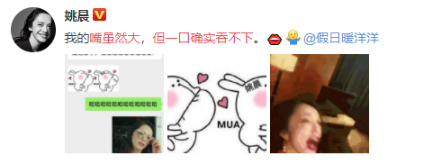 上线|姚晨新剧上线嘴大成“槽点” 本尊大方回应：嘴虽然大但一口确实吞不下