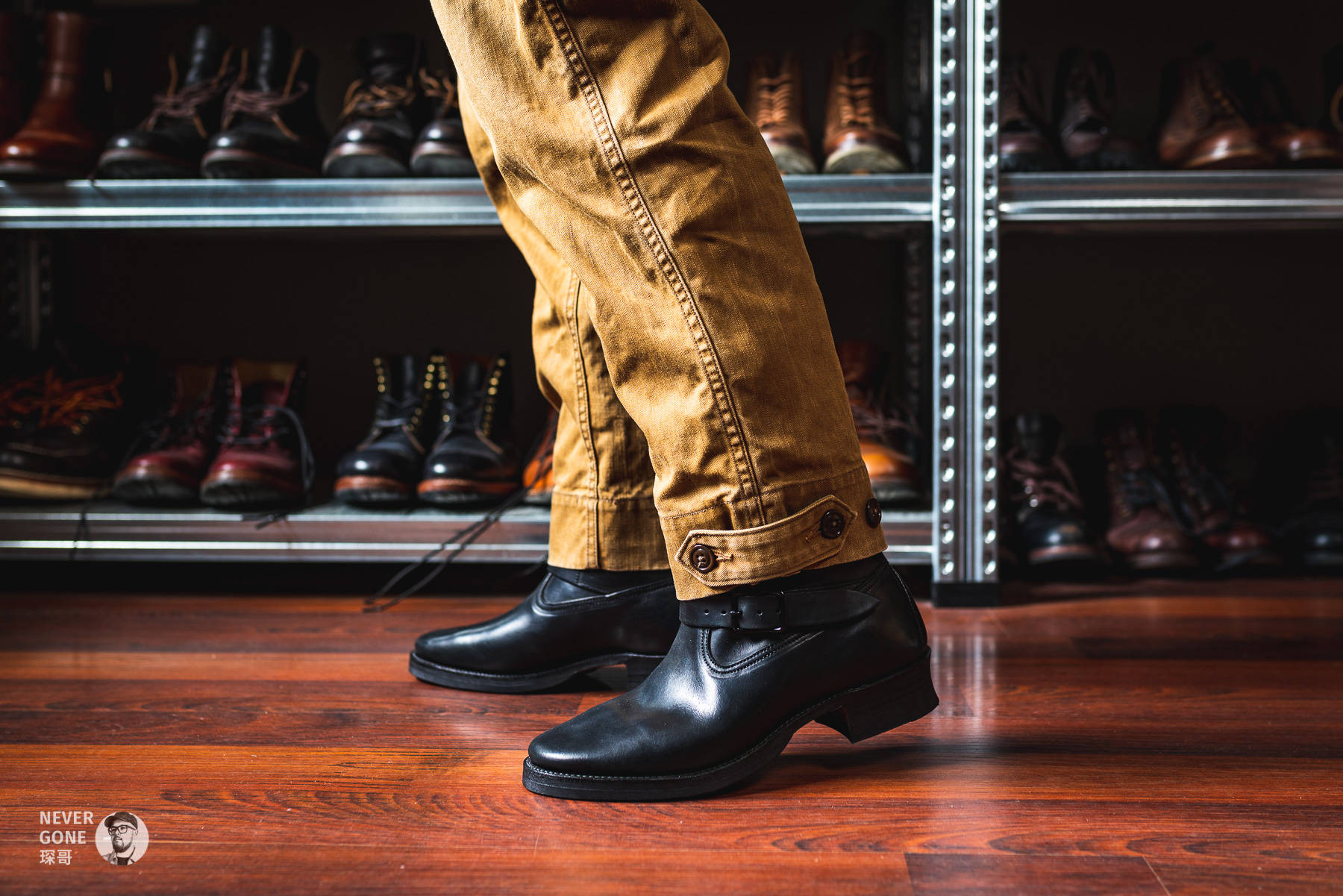 Guidi马皮力量加持，穿脱超快的工程师靴：Attractions 603