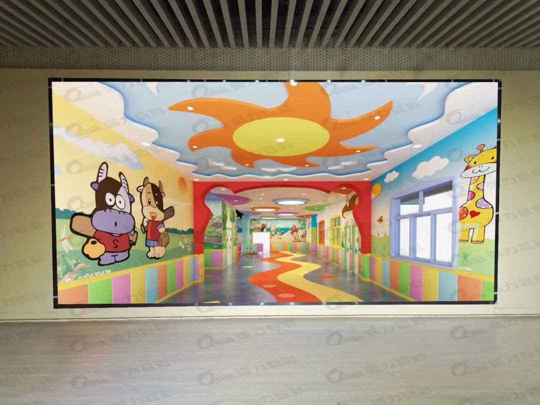 強力巨彩LED高清大屏，助力智慧校園多媒體教室建設