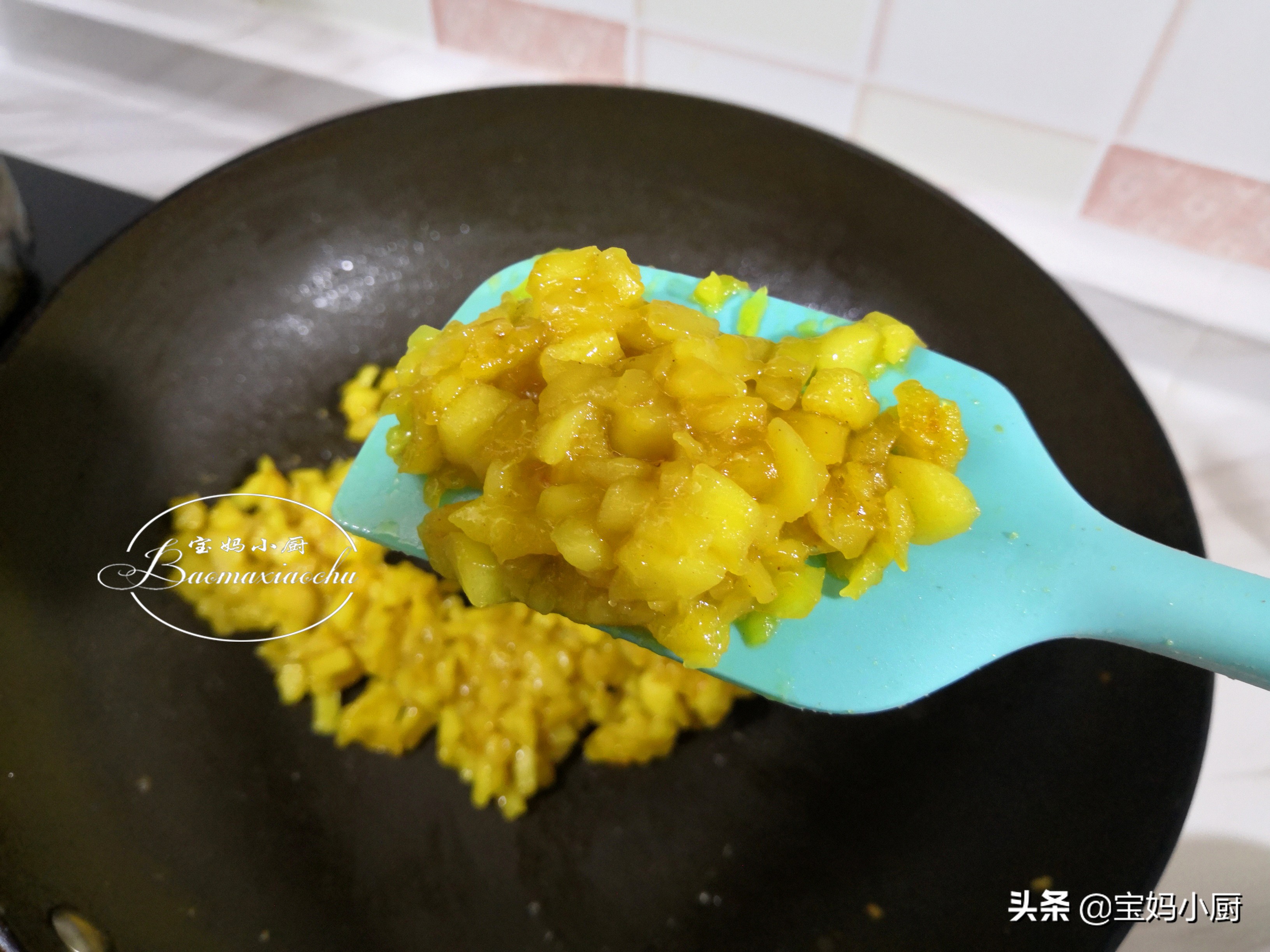用牛奶和蘋果做餅，當早餐太讚了，大人孩子喜歡，網友：聰明做法