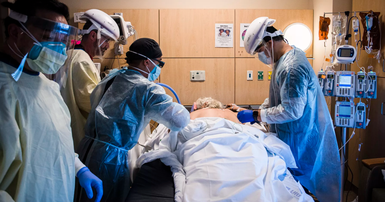 死亡破50万美媒曝病人痛苦真相呼吸剧痛全身插管生不如死