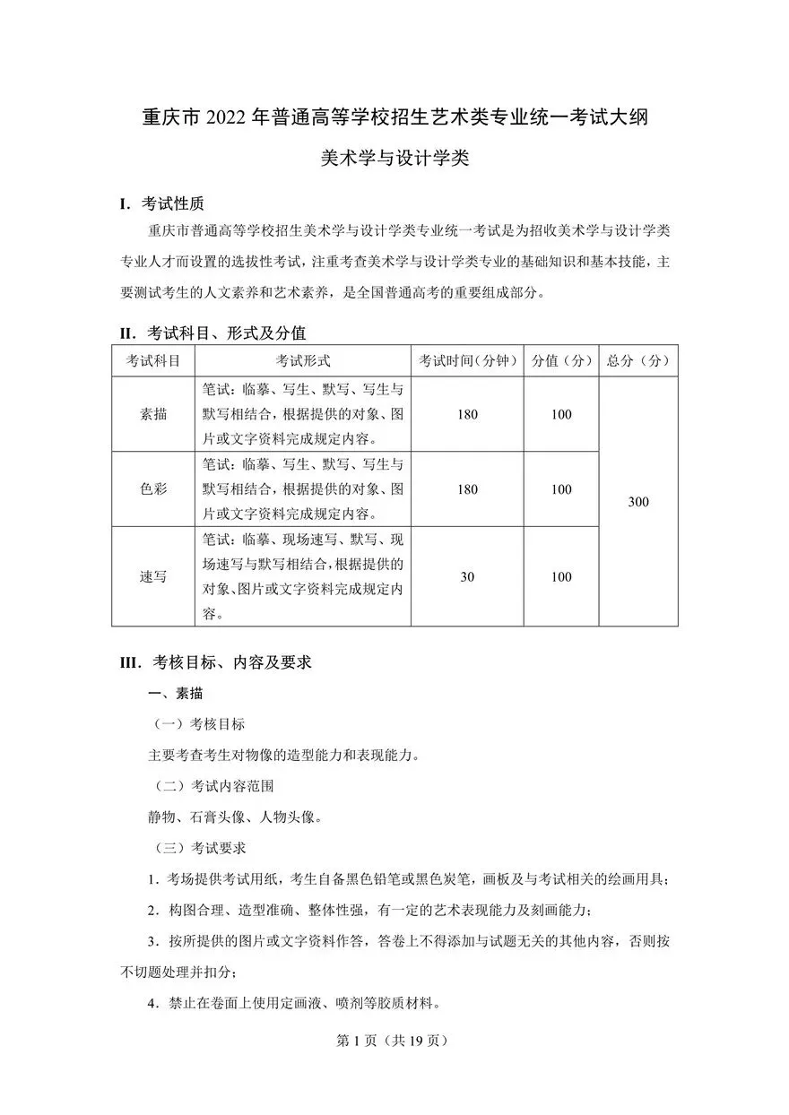 重磅!已有8省市公布2022艺术类联考最新消息,速来关注
