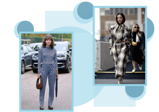 复古风今年强势来袭，款式百搭的格纹裤“卷土
