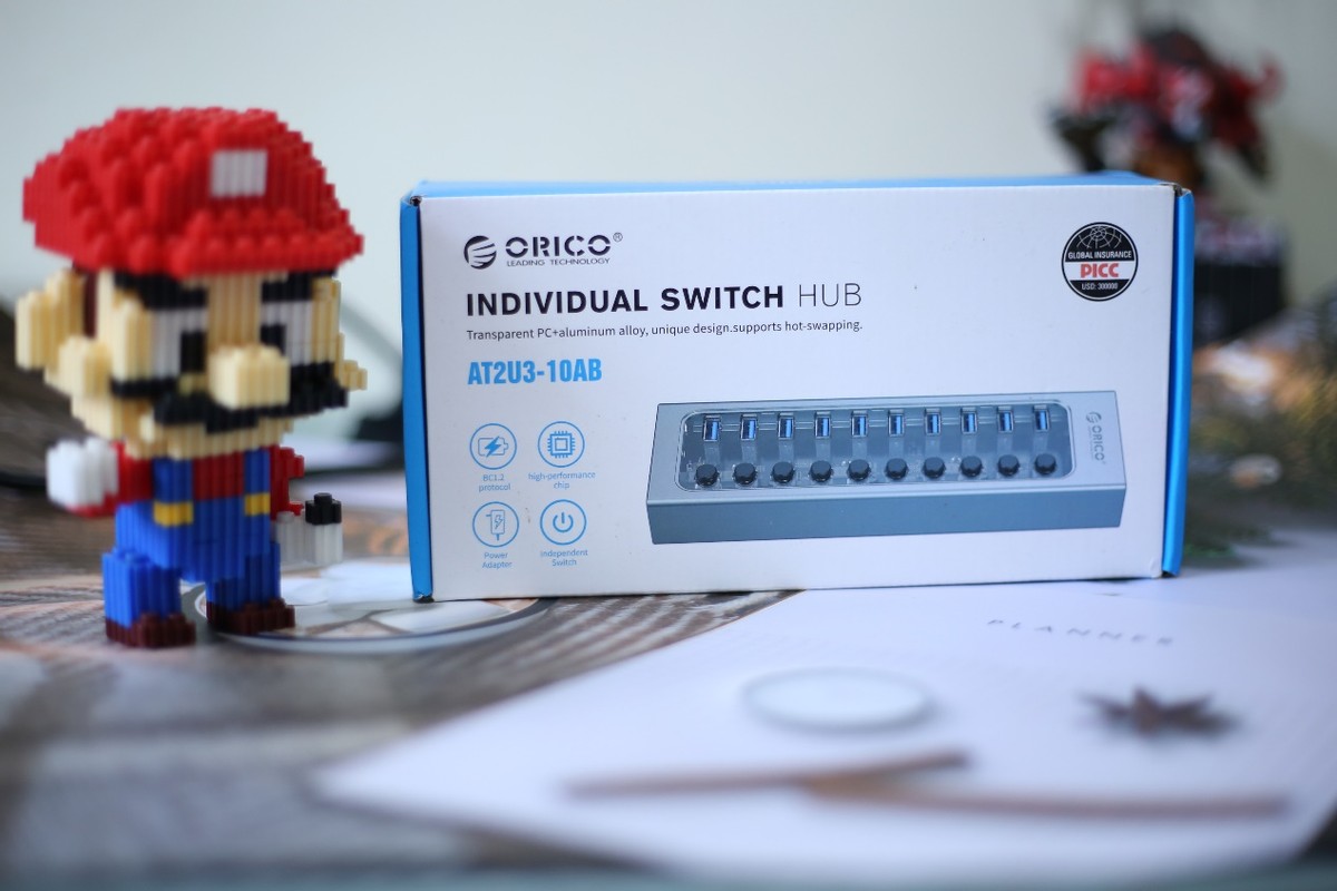 电脑USB接口“拯救者”，奥睿科星耀系列USB3.0分控集线器