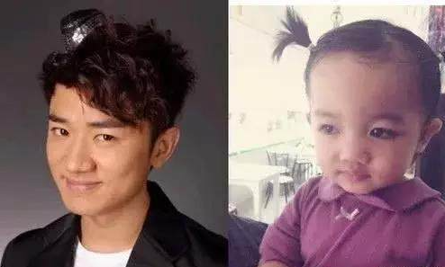 孩子撞脸明星！李荣浩也有分身了，朱茵女儿完