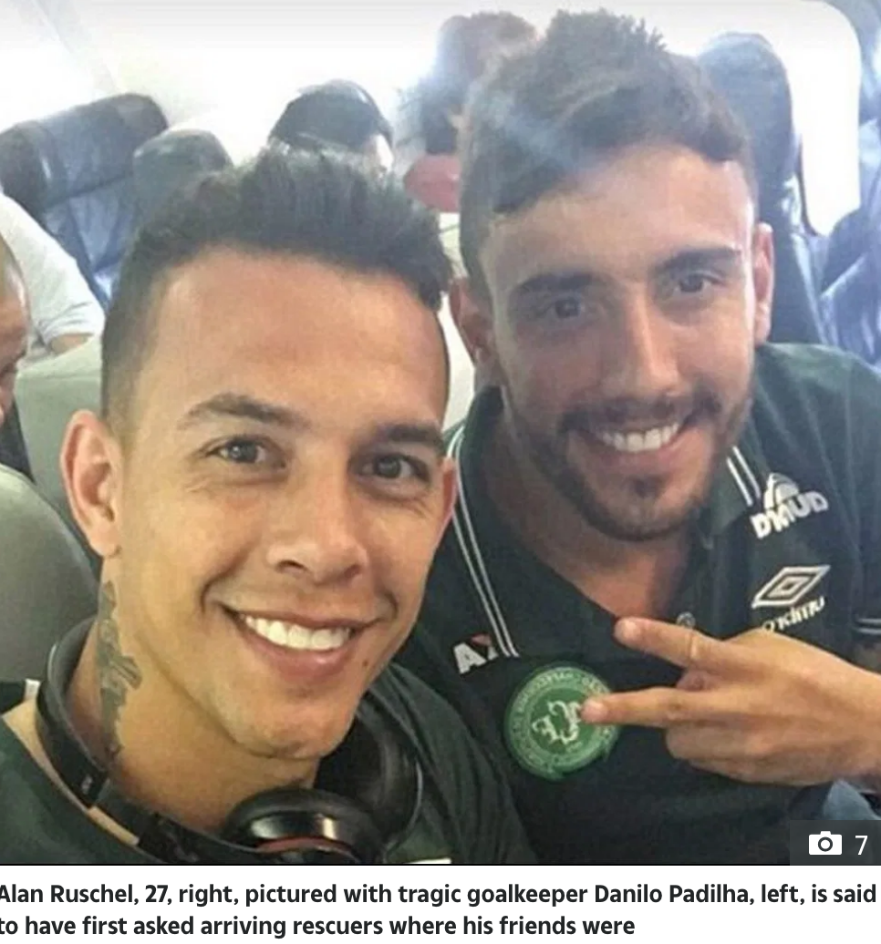 沙佩科恩斯重返巴甲，已成队长的空难幸存者捧