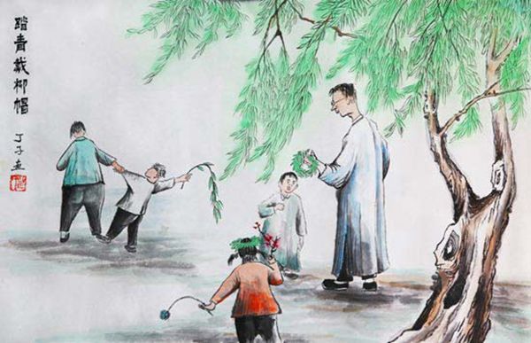 清明为什么要插柳？古代有什么寓意？一口气搞