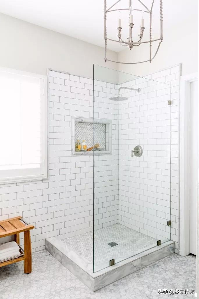 18张美图带你看开放式淋浴房 省空间又方便清洁