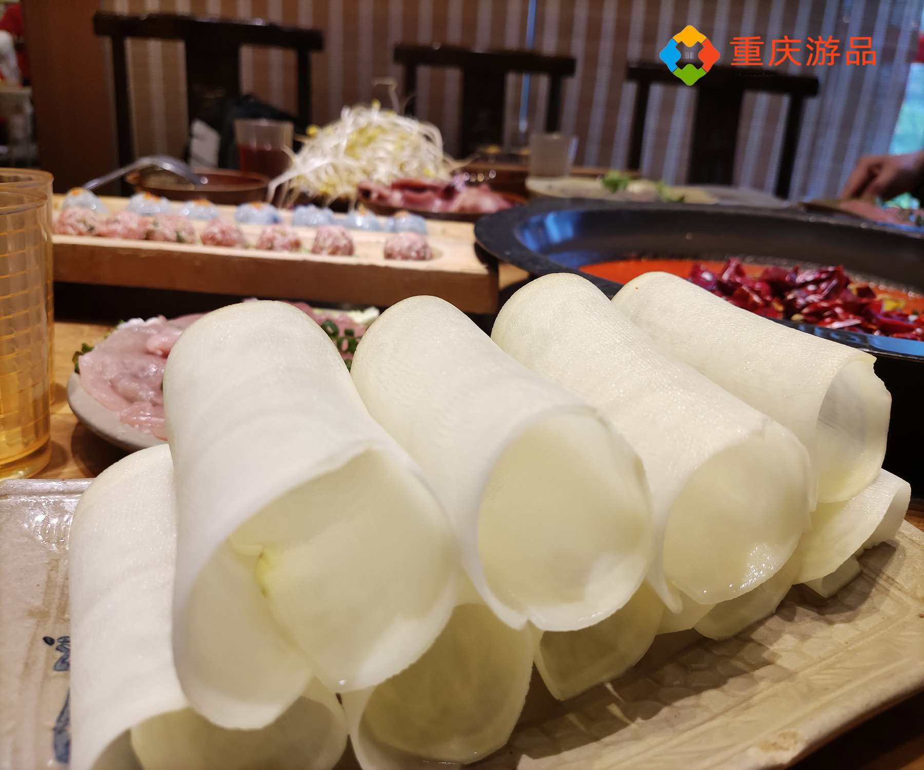 重庆耙二哥腰片王火锅，人均100，腰片脆爽还限量，值得一去
