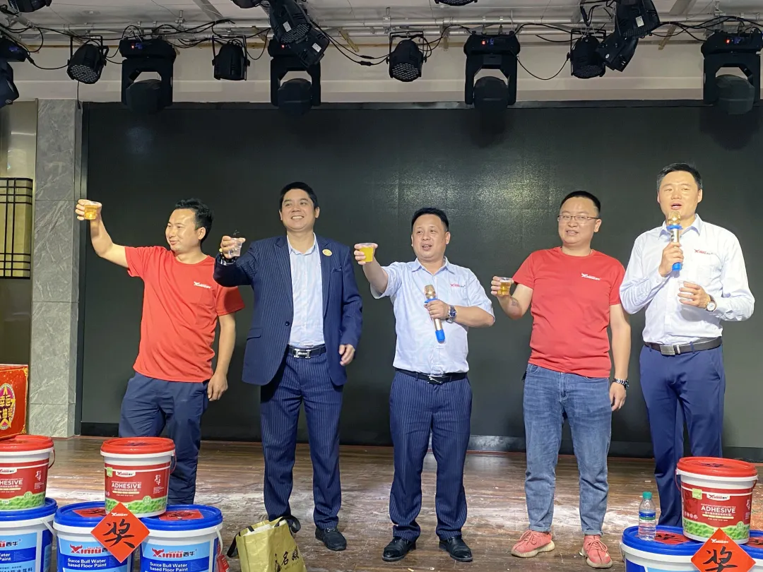 凝心聚力!西牛建材湖南湘西龙山产品推广暨打砸会成功举办