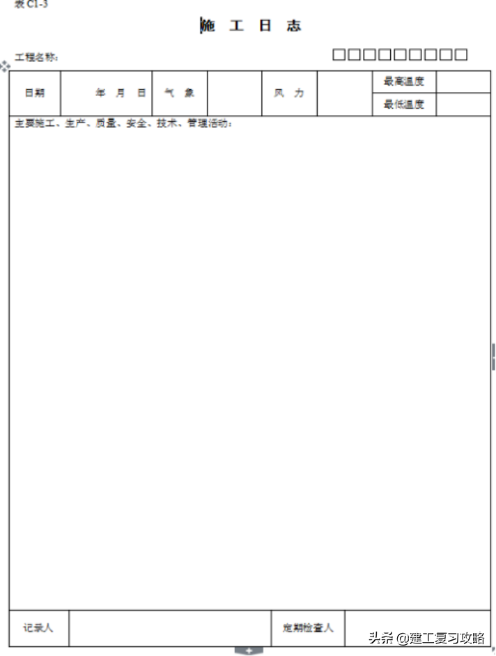 如何规范书写施工日志？-第10张图片-大千世界