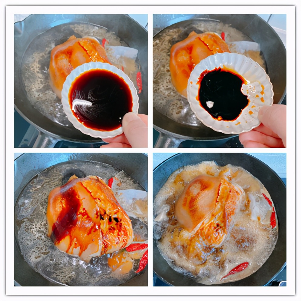 年夜飯硬菜紅燒蹄髈，簡單3步，燉的軟糯脫骨，大口吃肉真過癮