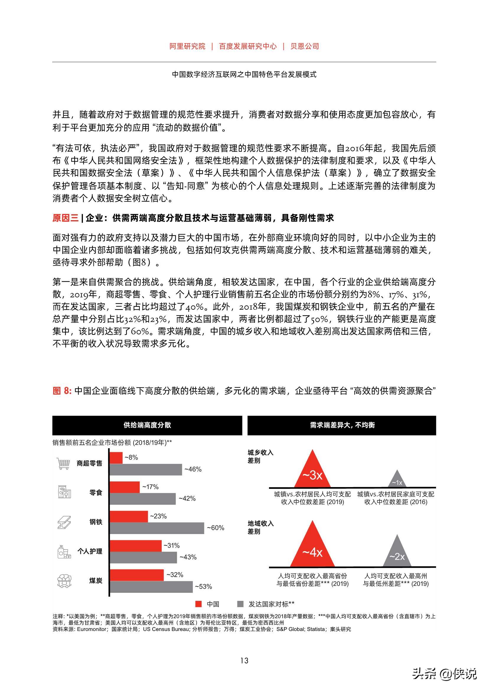 中国数字经济互联网之中国特色平台发展模式（贝恩X百度）