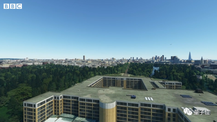 《微软飞行模拟》用AI还原15亿建筑，出现王宫变写字楼bug