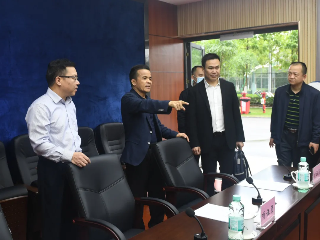 自治区人民检察院副检察长黄继平到宁铁检察分院调研指导检察听证室