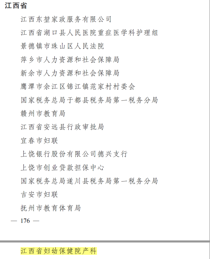 致敬巾幗紅 奮斗新征程——省婦幼保健院產(chǎn)科榮獲全國(guó)巾幗建功先進(jìn)集體