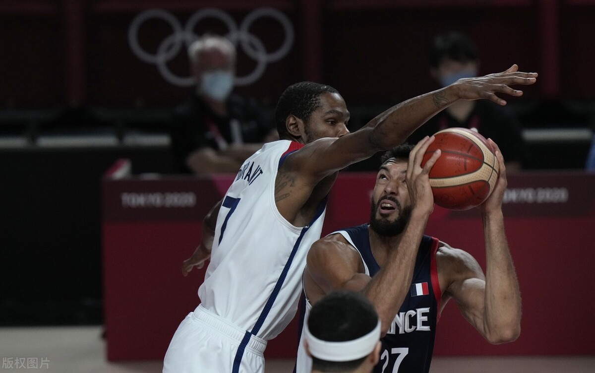 奥运男篮-杜兰特29分 美国复仇法国实现4连冠+第16次奥运封王