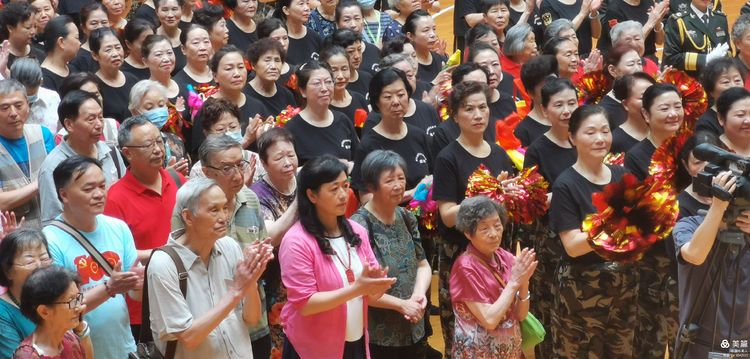 四川省军区老干部大学庆祝中国共产党成立一百周年“深情颂伟业永远跟党走”系列展演首场圆满成功