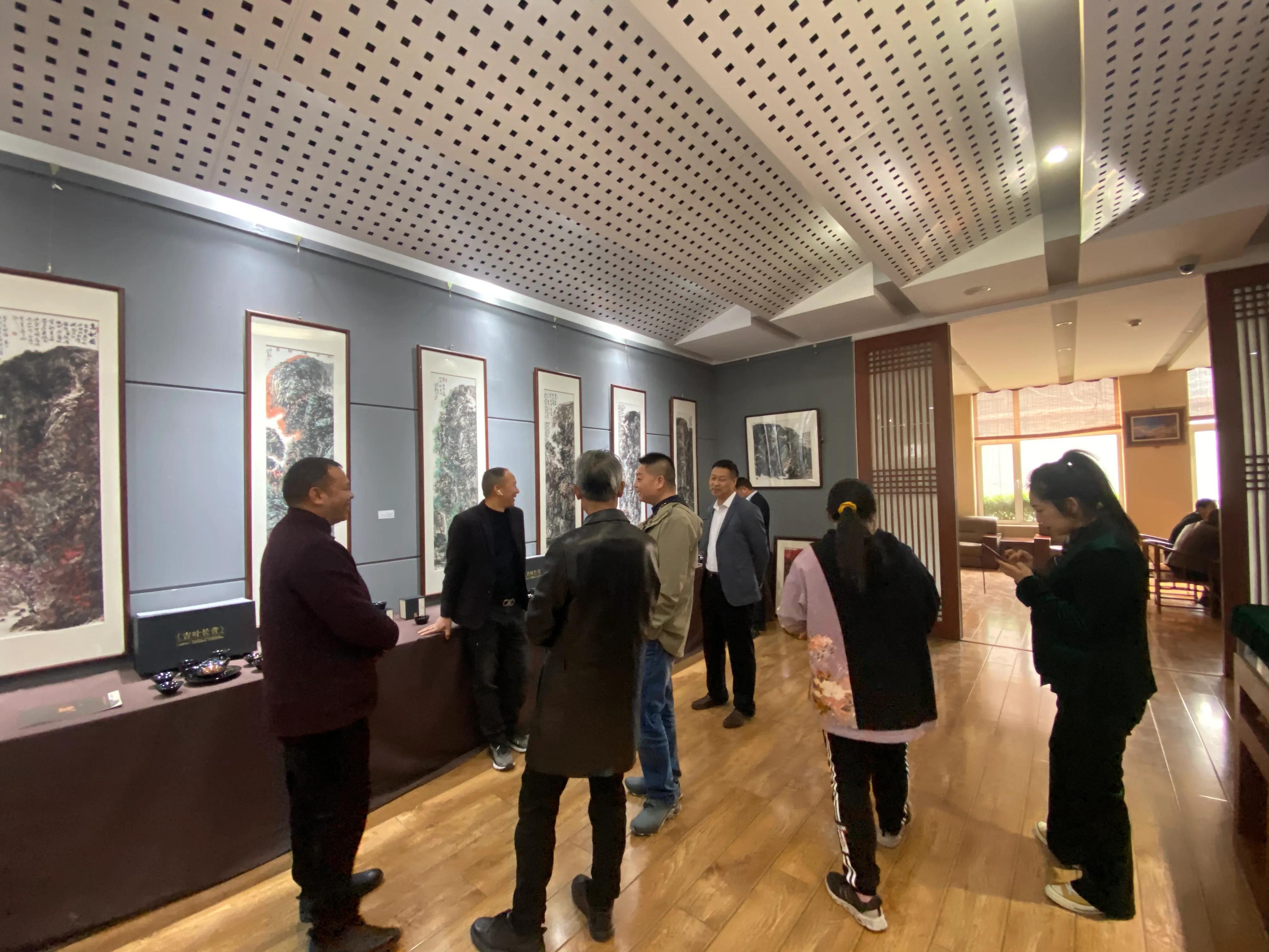 《春华秋实—著名画家彭富庆为庆祝建党100周年书画展》隆重开幕