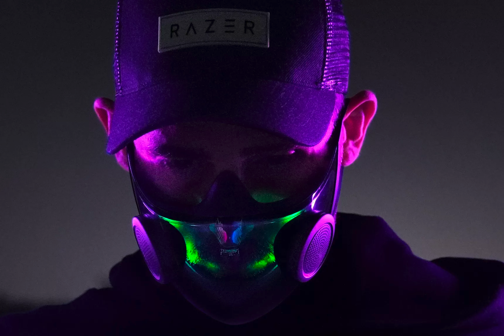 Guaze mask also wants to be able to give off light! Thunder snake rolls out the guaze mask that takes RGB function and game cockpit