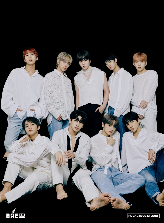 新人男团名字确定为bae173公开了成员们的团体预告照