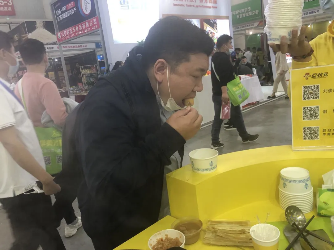 良之隆展会，豆状元“火”出圈