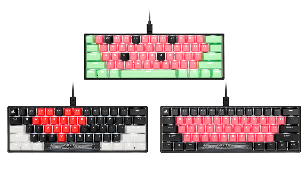 尺寸小巧，个性十足—美商海盗船发布K65 RGB MINI 60%机械游戏键盘