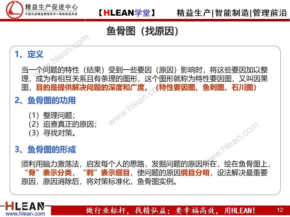 「精益學堂」管理工具介紹（下篇）