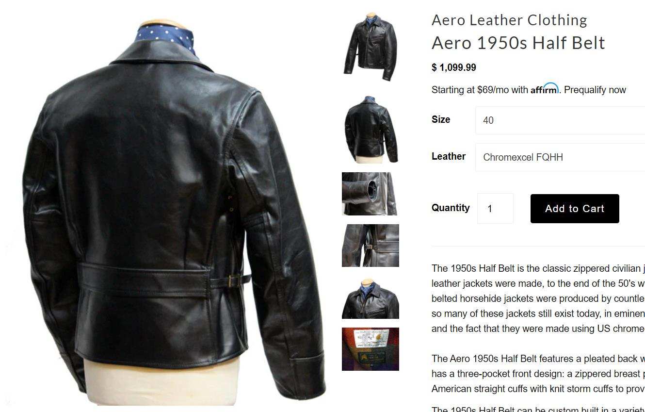 卖2万却不想让人买到的皮衣：At Last Co Lot.670马皮皮衣