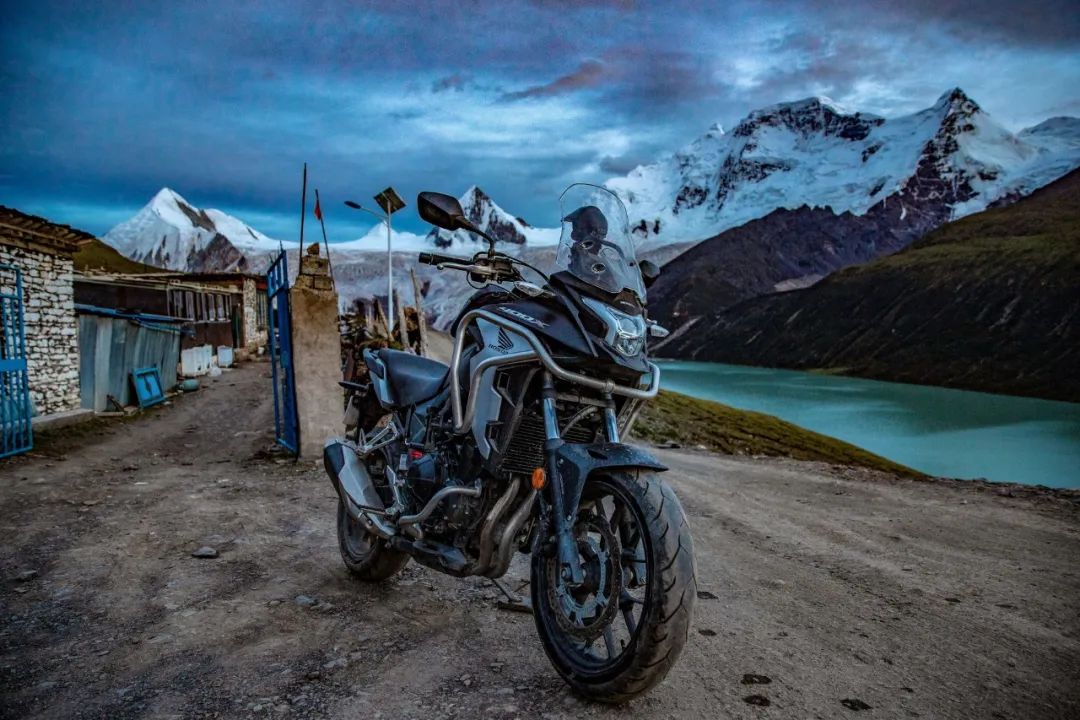 摩旅西藏的终极秘境cb400x首次抵达萨普神山