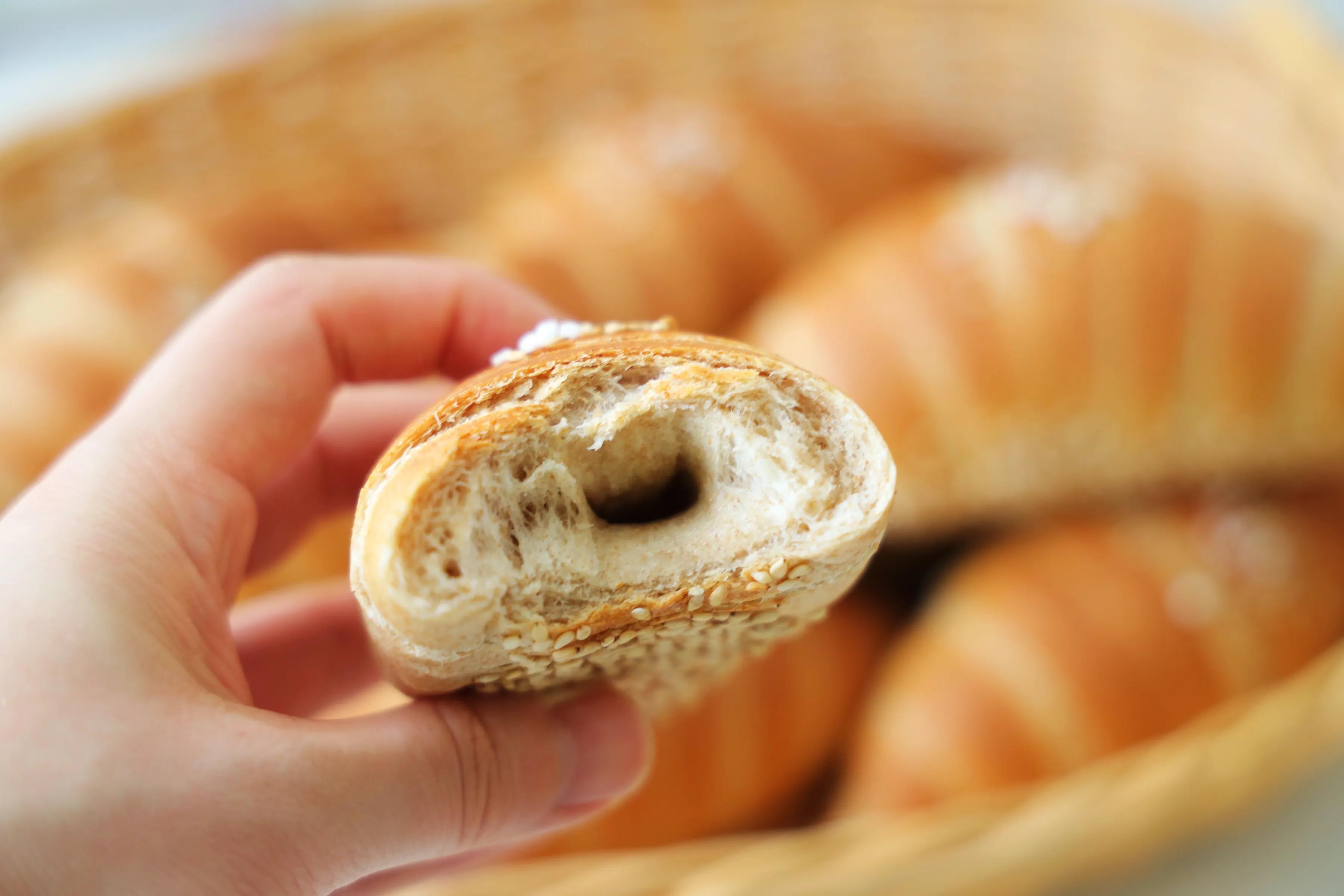 早餐最爱的日式海盐面包，脆脆的表皮，柔软的内心，一吃就上瘾