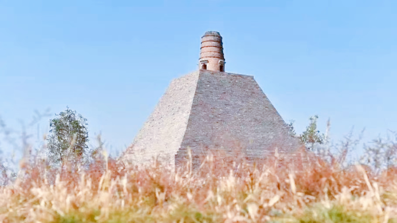 山西网红“悬浮塔”，曾凌空立在山尖，如今变