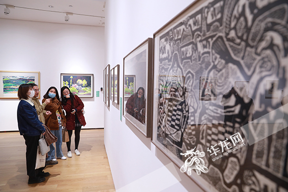 170余件版画作品 市民可凭身份证免费观展