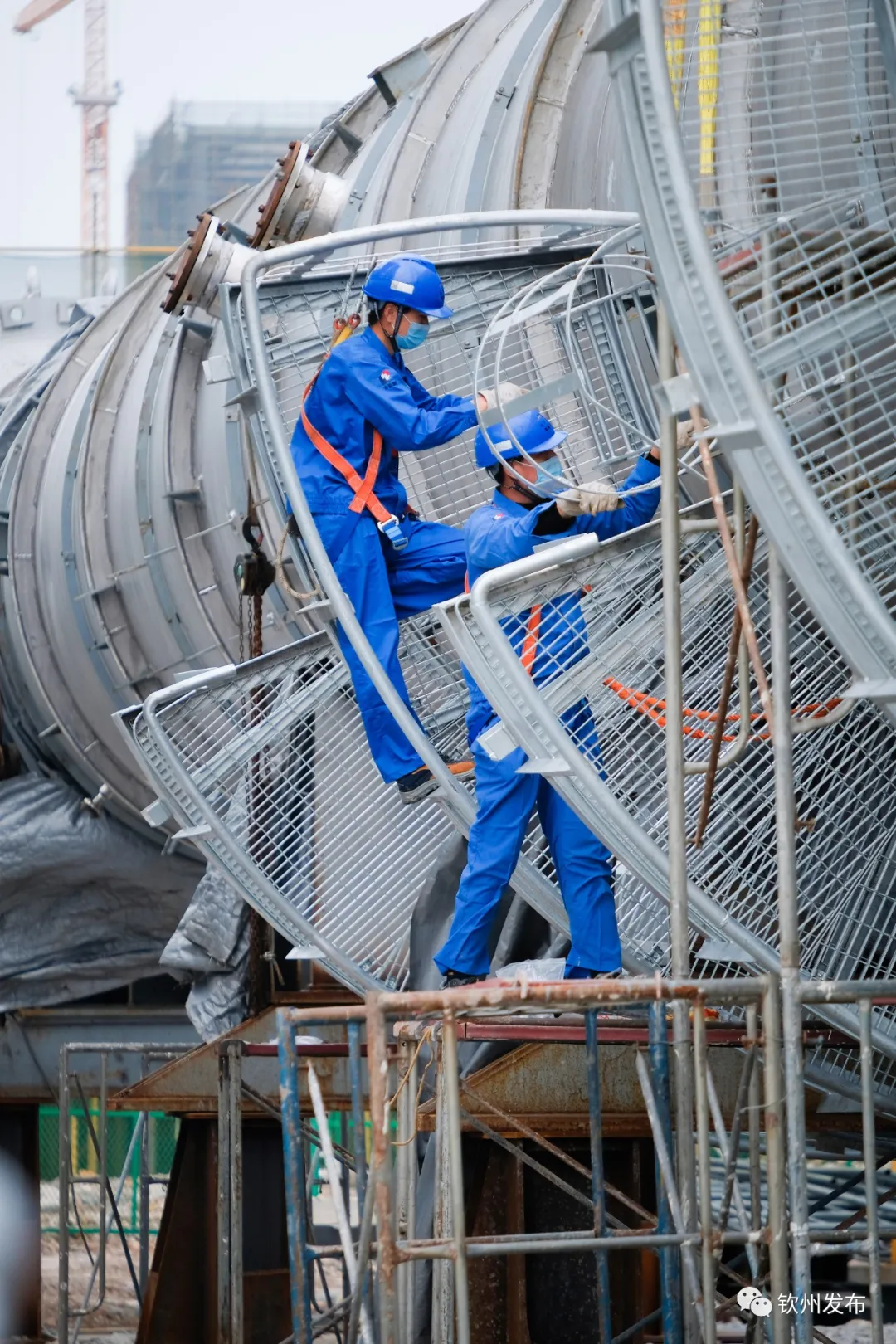【北钦防一体化重大产业项目报道】5500人会战钦