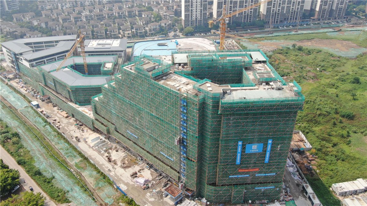 中建四局顺控容桂学校项目获佛山市2021年度“红旗工地”荣誉称号