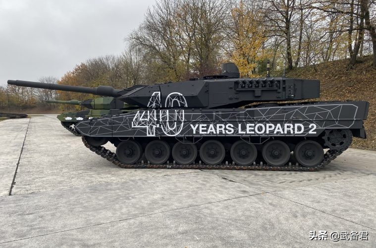豹2四十年不老 家族新成员豹2A7V问世 德国与丹麦率先列装