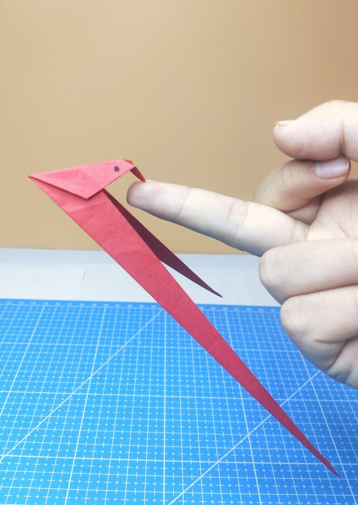 平衡鸟怎么折?平衡鸟制作方法