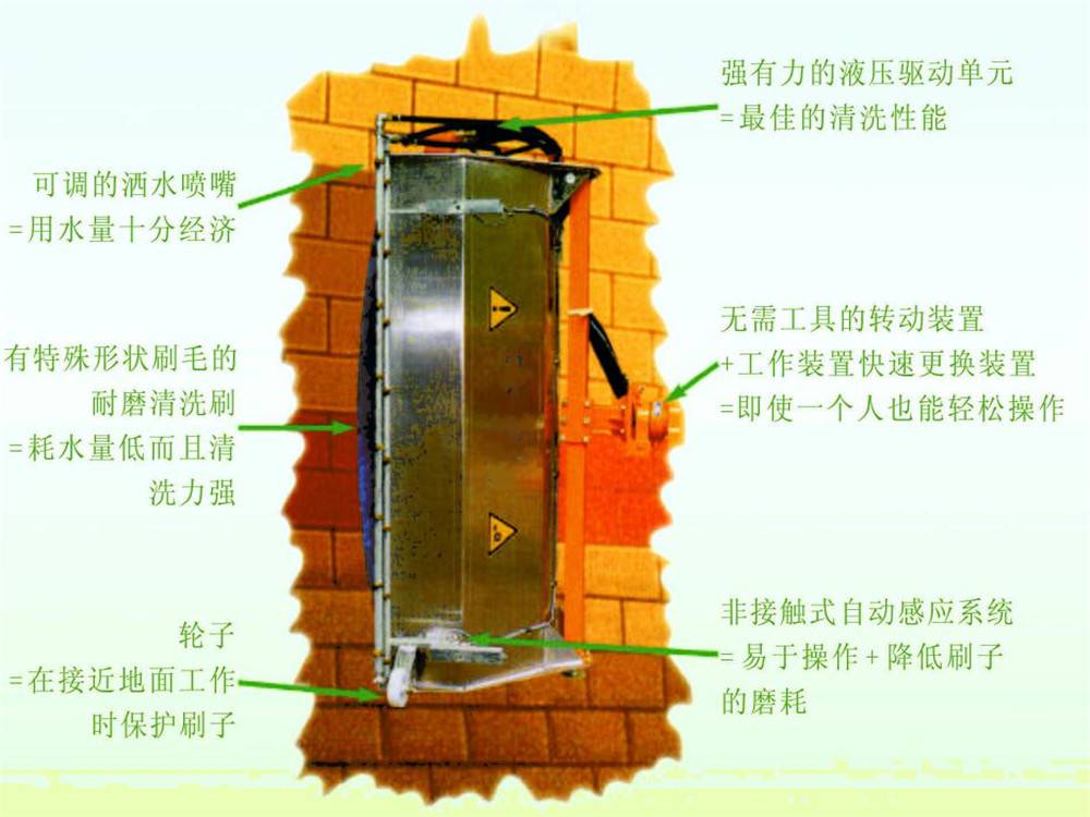 国六天锦隧道壁清洗车