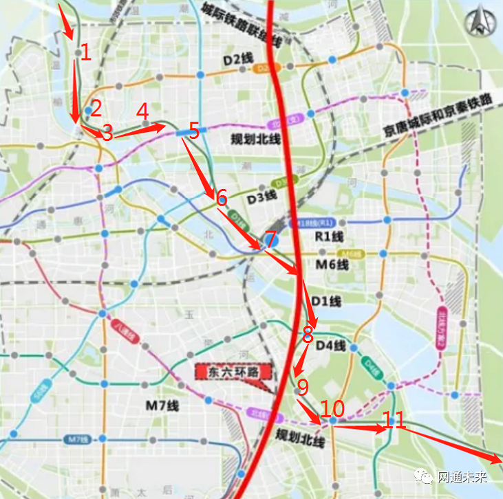 重磅通州第7条地铁共16座车站投资262亿