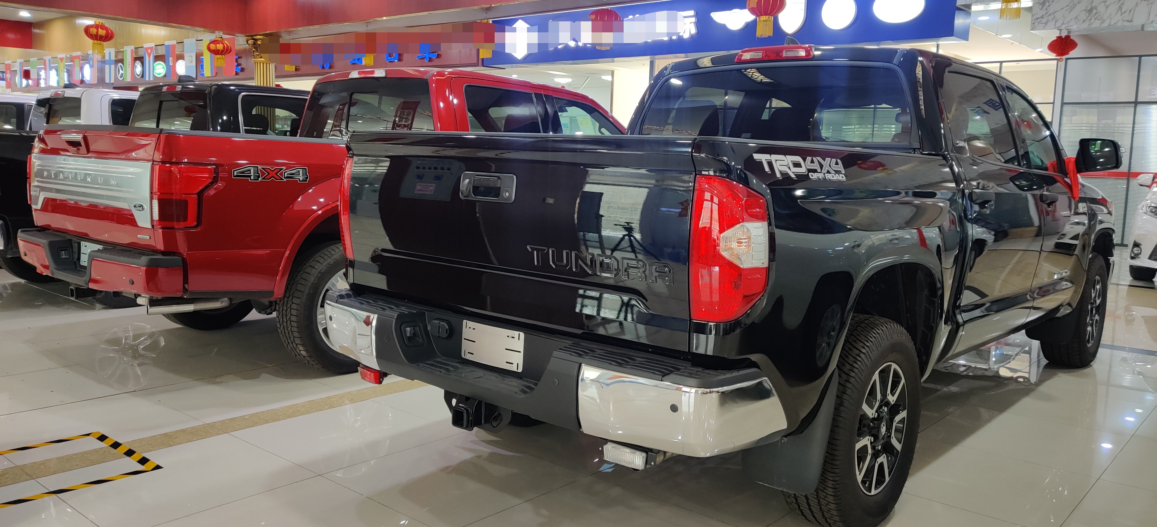 公羊坦途f150,国内主流进口皮卡对比