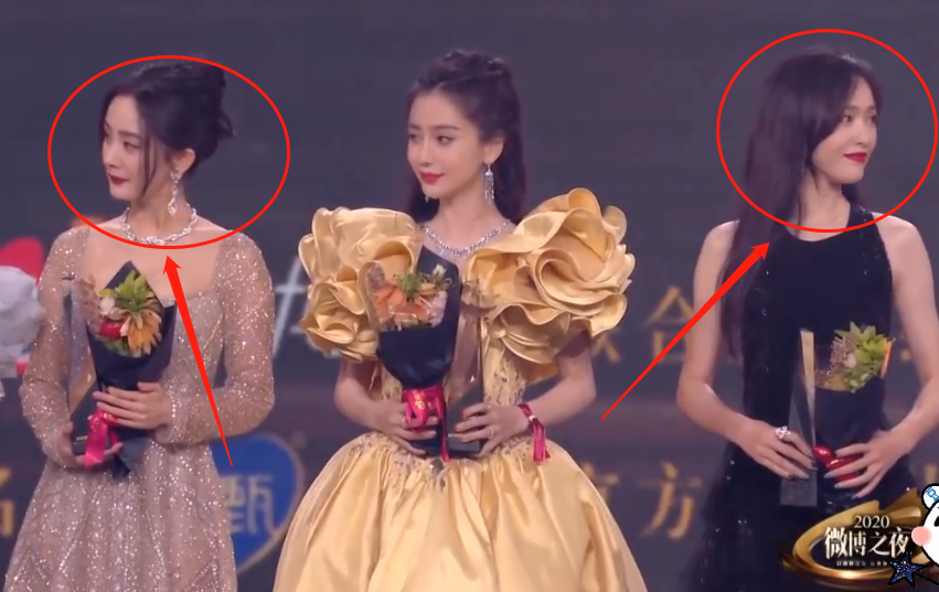 六大女星拍土味合照，杨颖倪妮活泼抢C位，唐嫣杨幂却避嫌明显