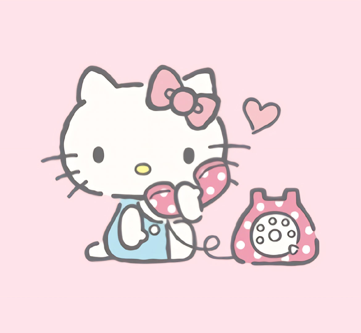hello kitty图片唯美好看头像,凯蒂猫和小泰迪熊卡通头像