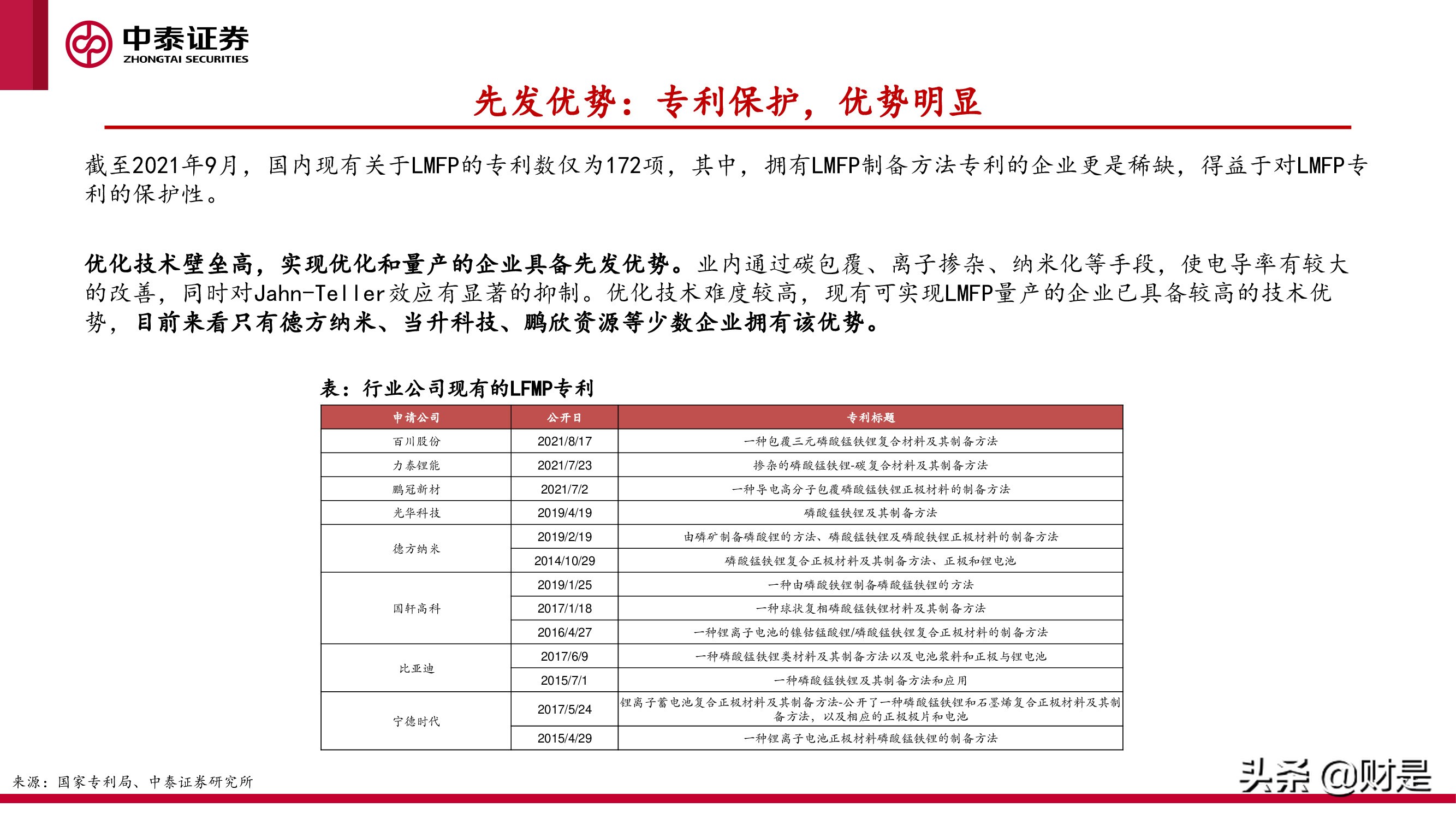 磷酸锰铁锂专题研究报告：大规模商业化应用在即，关注增量供应链